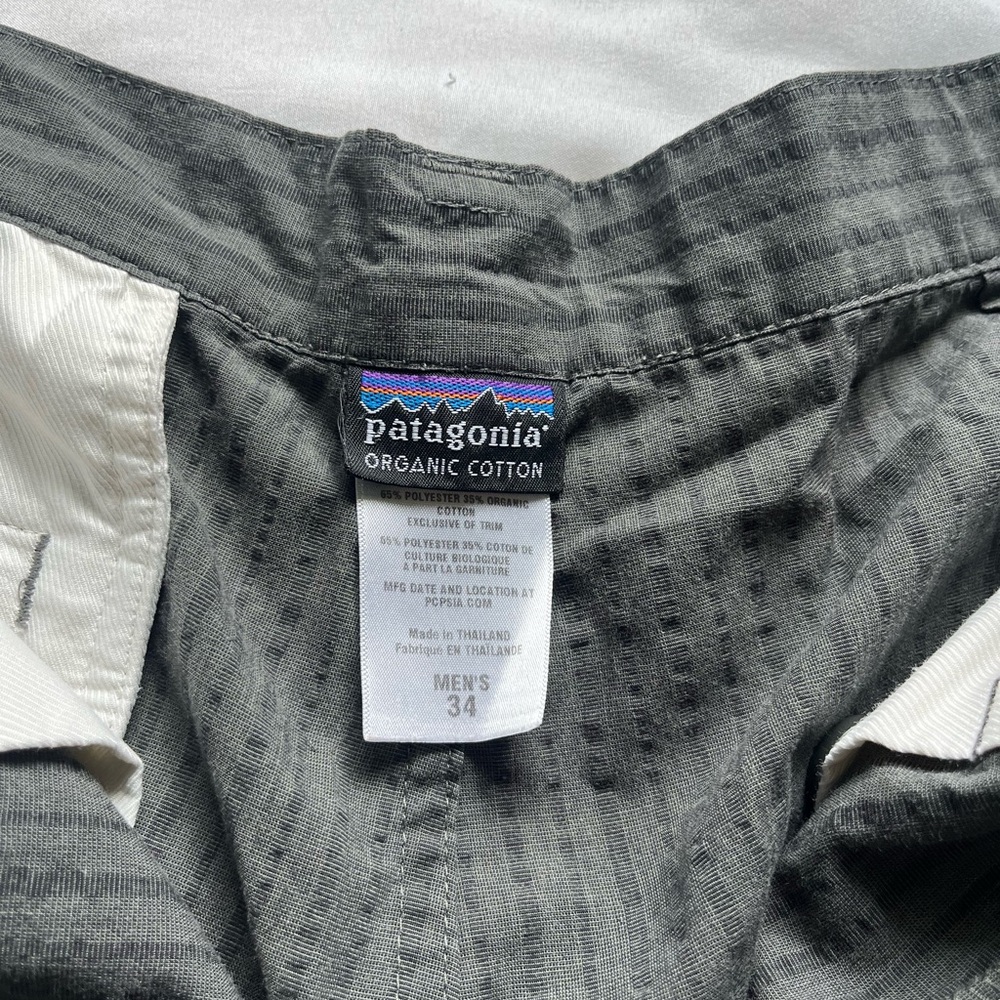 Patagonia Men's Gray Organic Cotton Shorts